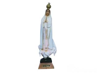 Figura Matka Boża Fatimska 18cm żywiczna kolor - 35456