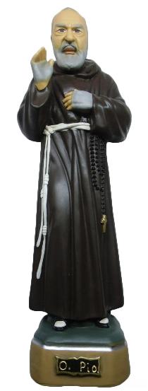 Figura Ojciec Pio h40cm z żywicy - 35356
