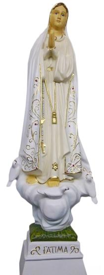 Figura Matka Boża Fatimska 40cm z żywicy - 35347