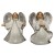 Figura Anioł 7cm biało-srebrny na magnes?różne wzory - 30124 5906340508693