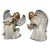 Figura Anioł 7cm biało-srebrny na magnes?różne wzory - 30124 5906340508693