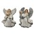 Figura Anioł 7cm biało-srebrny na magnes?różne wzory - 30124 5906340508693