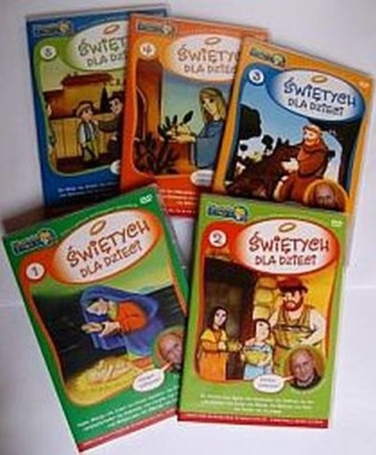 O świętych dla dzieci KPL (płyta DVD), promyczek wydawnictwo - 29496