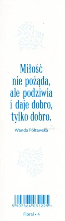 Zakładka do książki - Floral 4 - 16816 5907564031295