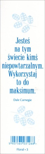 Zakładka do książki - Floral 3 - 16815 5907564031288