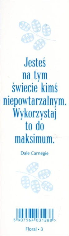 Zakładka do książki - Floral 3 - 16815 5907564031288