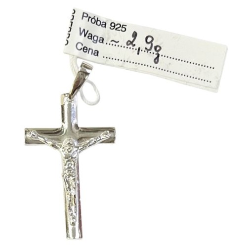 Krzyżyk srebrny pr.925 2,9g - ! - 16666