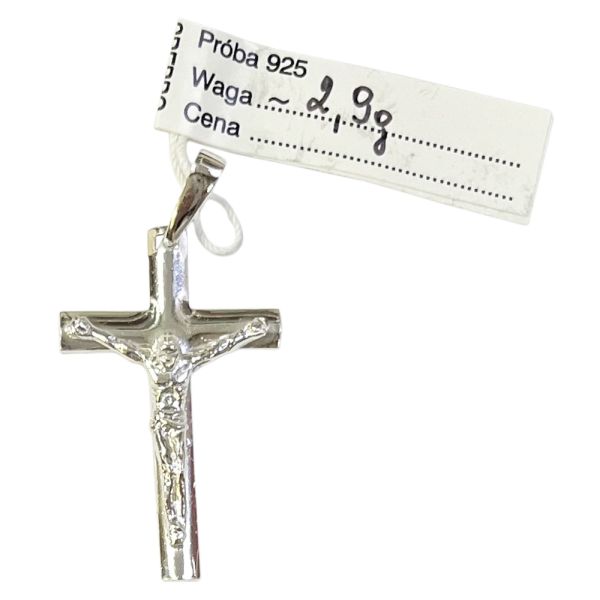 Krzyżyk srebrny pr.925 2,9g - ! - 16666