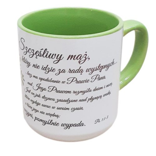 Kubek - Szczęśliwy mąż, który nie idzie... - 16473