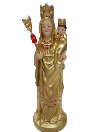 Figura Matka Boża Ludźmierska 18cm gipsowa - 16135