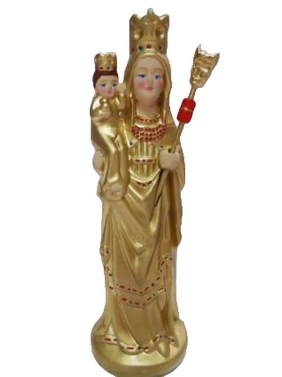 Figura Matka Boża Ludźmierska 18cm gipsowa - 16135