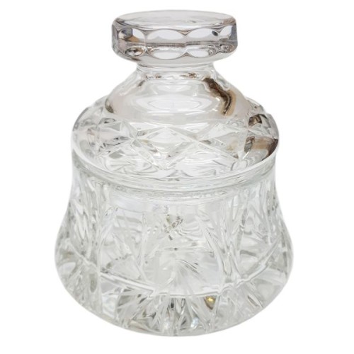 Naczynie VASCULUM kryształowe DUŻE 9,5x9,5cm - 15390