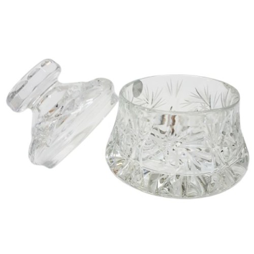 Naczynie VASCULUM kryształowe DUŻE 9,5x9,5cm - 15390
