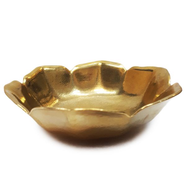 Talerzyk mosiężny *11cm, wys.4cm - 15294