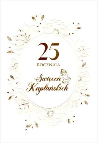 Karnet 25 Rocznica Święceń Kapłańskich - 15110