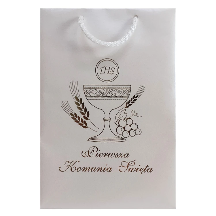 Torebka prezentowa I Komunia Św. 10x15cm MALUTKA - TM - 14664 5903612160993