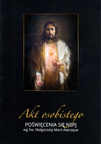 Karnet - Akt osobistego poświęcenia się NSPJ wg św. Małgorzaty Marii Alacoque - 13802
