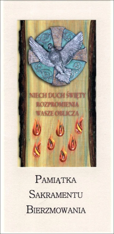 Karnet BIERZMOWANIE ręcznie robiony - 13166