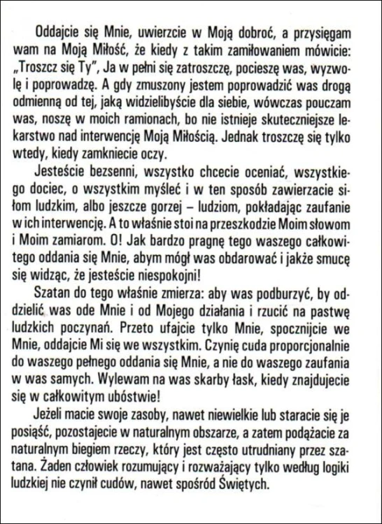 Folder "AKT ODDANIA SIĘ przeciw niepokojom i zmartwieniom" - 12854