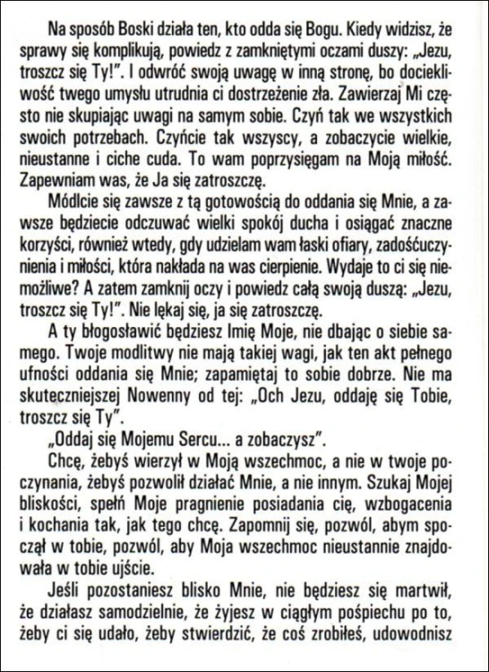 Folder "AKT ODDANIA SIĘ przeciw niepokojom i zmartwieniom" - 12854
