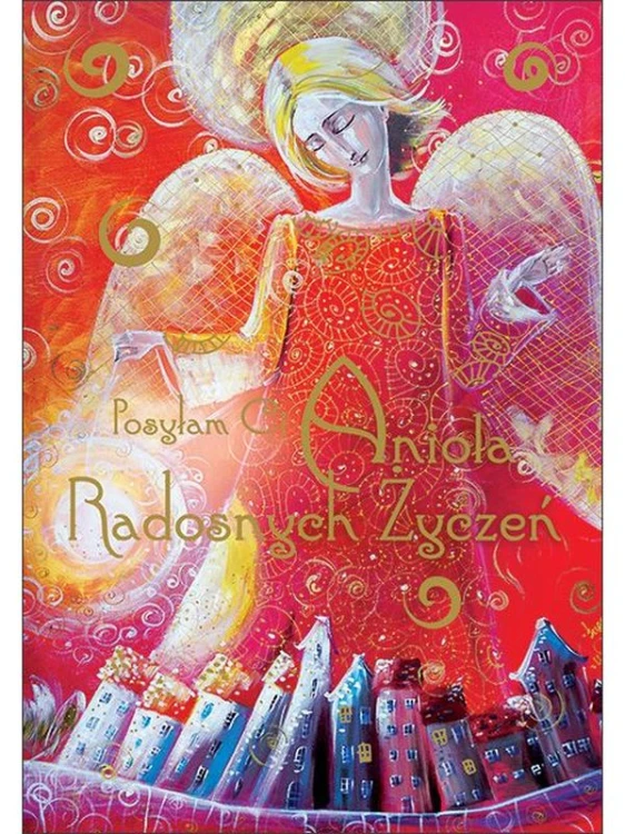 Posyłam Ci Anioła Radosnych Życzeń - karnet z kopertą (s: Z aniołami 20) - 12119 5907564029971