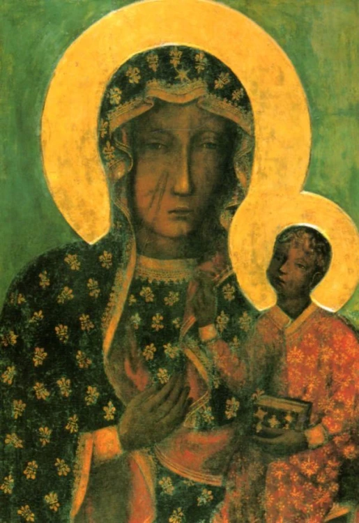 Pocztówka Matka Boża Częstochowska. Modlitwa do Matki Bożej Częstochowskiej - 11997