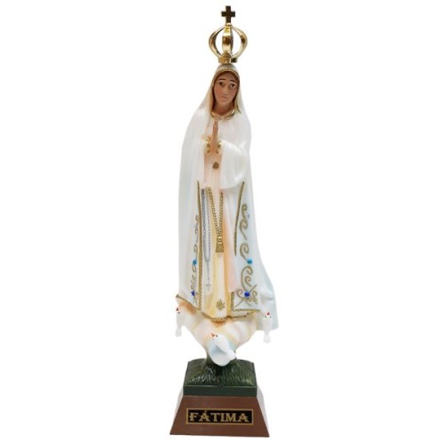 Figura Matka Boża Fatimska 20cm kolor ozdobna - 11987