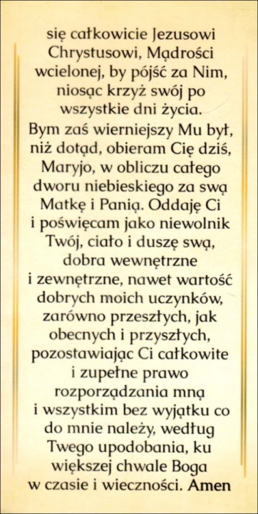 Zakładka do książki - Niepokalana Matka Miłosierna - 11860
