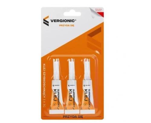 Klej mały szybkoschnący ^ 3x3g vv - 11349