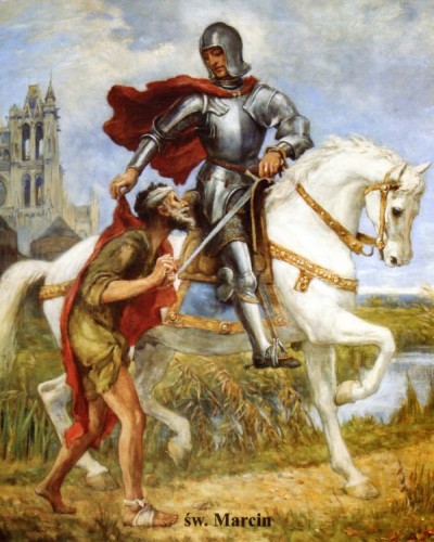 Obrazek (wkład) św. Marcin - 10944