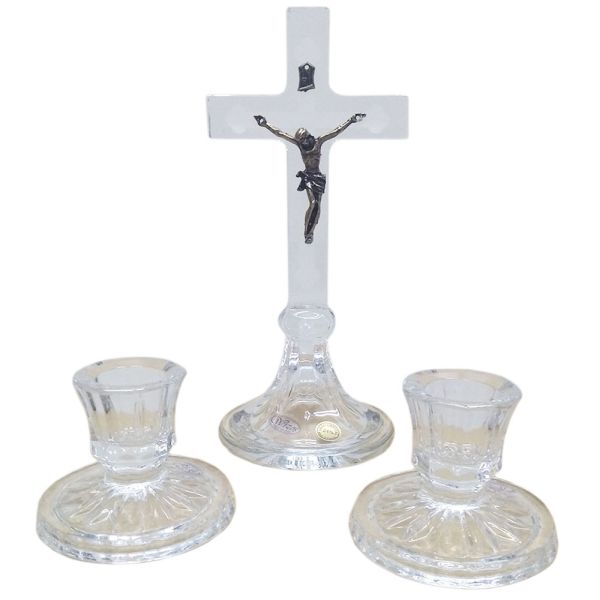 Zestaw kolędowy kryształowy 17cm - 10313