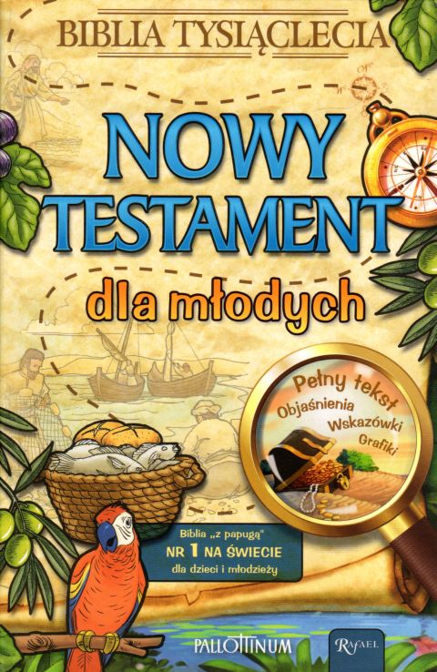 Nowy Testament dla młodych (książka) - -, Biblia, Dom Wydawniczy Rafael, 2021 r., oprawa zintegrowana - 10175 9788366560819