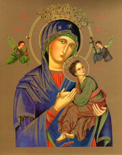 Obrazek (wkład) Matka Boża Nieustającej Pomocy - 09504