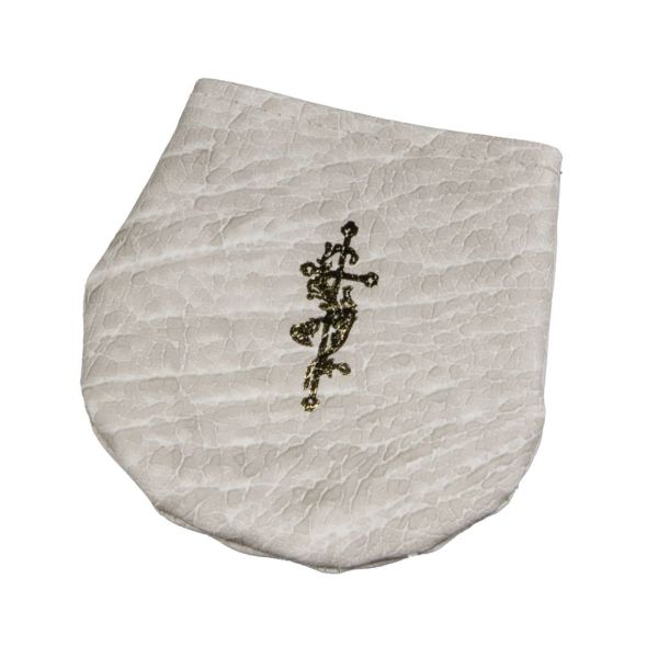Etui duże na rzep - szare jasne - 09384