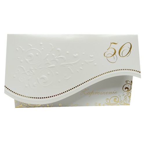 Zaproszenie ogólne "50" 10  szt.    ZS - 17127