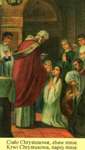 Obrazek Ciało Chrystusowe. Duszo Chrystusowa, uświęć mnie... - 60850