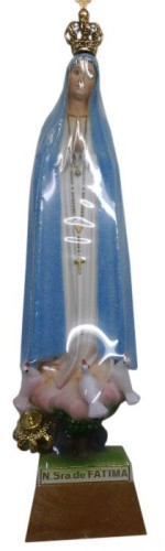 Figura Matka Boża Fatimska 25cm zmieniająca płaszcz - 35453