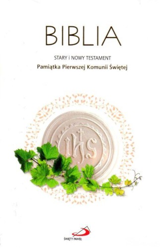 Pismo Św.SiNT "z rybką" Pamiątka Pierwszej Komuni Świętej (książka) - -, Biblia, Edycja św. Pawła, 2015 r., oprawa twarda - 55310 5907564022279