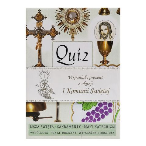 Komputerowy Quiz o Kościele Świętym - CD - praca zbiorowa, PASTERZ - 02776 9788363943110