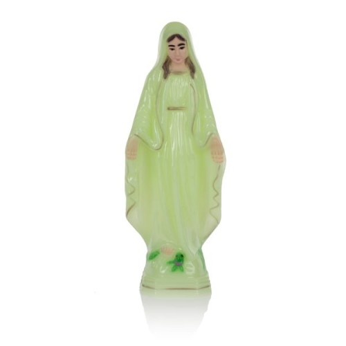 Figura Matka Boża Niepokalana 25cm fosforyzująca plastikowa - 69301 5902689302428