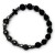Bransoletka dziesiątka różańca ONYX + HEMATYT *6mm na gumce w pudełku ozdobnym - 67581              