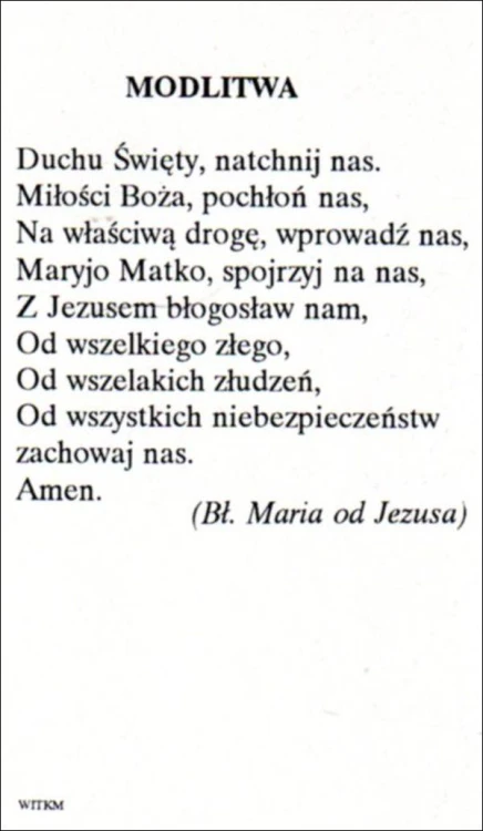 Obrazek Duch Święty. Modlitwa Duchu Święty, natchnij nas - 57463