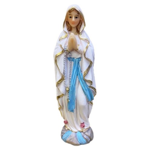 Figura Matka Boża z Lurdes (różańcowa) 13,5 cm - 60275