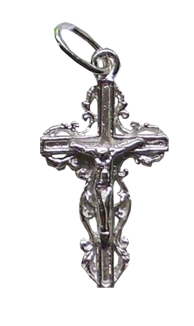 Krzyżyk srebrny pr.925 ażur 1,3g - 22564
