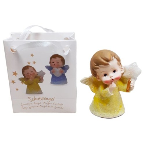 Aniołek w torebce 6 cm (różne kolory) - 48589
