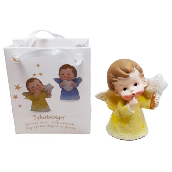 Aniołek w torebce 6 cm (różne kolory) - 48589