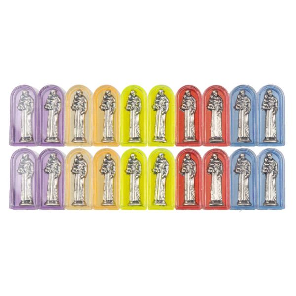 Figurka Św. Antoni 3cm. w pudełeczku (metalowy) - 14607