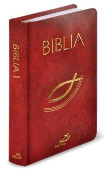 Pismo Św.SiNT "z rybką" o.balacron, bordo (książka) - praca zbiorowa, Biblia, Edycja św. Pawła, 2015 r., oprawa balacron - 50854 9788377975756