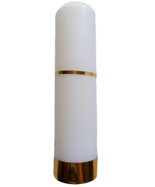 Świeca liturgiczna frontalna biała 28x7cm - 39983 5907771419138