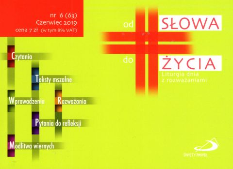 Od słowa do życia. Liturgia dnia z rozważaniami nr 06 (czerwiec) - ks. Daniel Łuka  (red.) , EDYCJA ŚW. PAWŁA, 2025 r., oprawa miękka - 60494 9772353217008